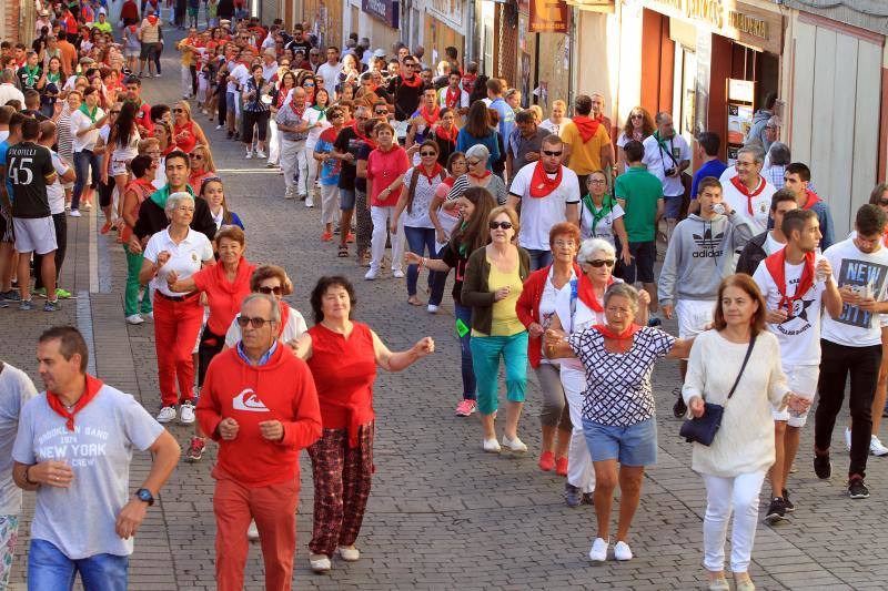 Segundo encierro en las fiestas de Cuellar