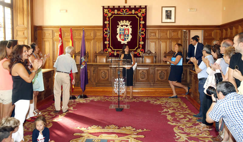 Homenaje a Sara Bayón en Palencia