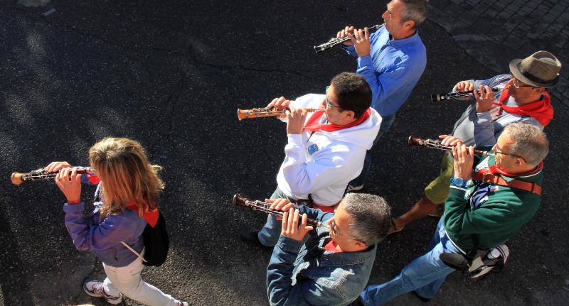 Tercer encierro en las fiestas de la Virgen del Rosario en Cuéllar