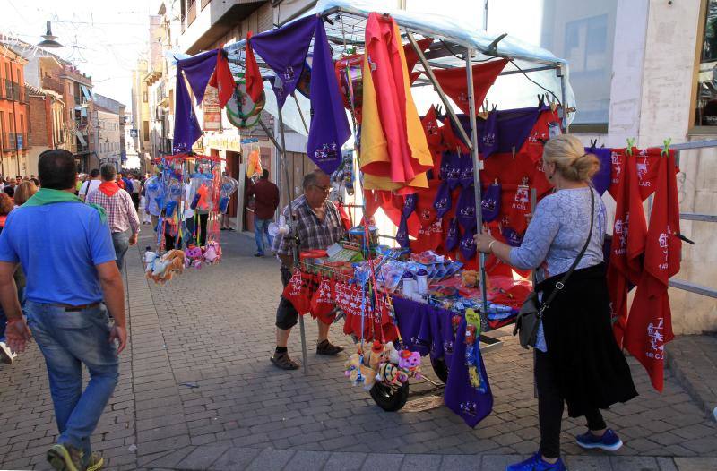 Tercer encierro en las fiestas de la Virgen del Rosario en Cuéllar