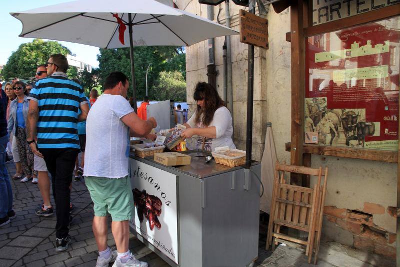Tercer encierro en las fiestas de la Virgen del Rosario en Cuéllar