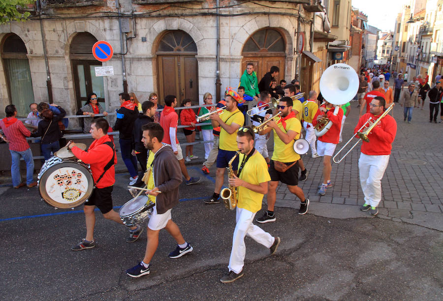 Cuarto encierro en las fiestas de Cuéllar