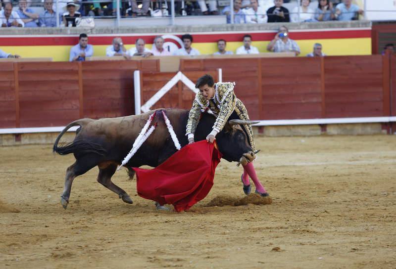 Cogida a Roca Rey en Palencia