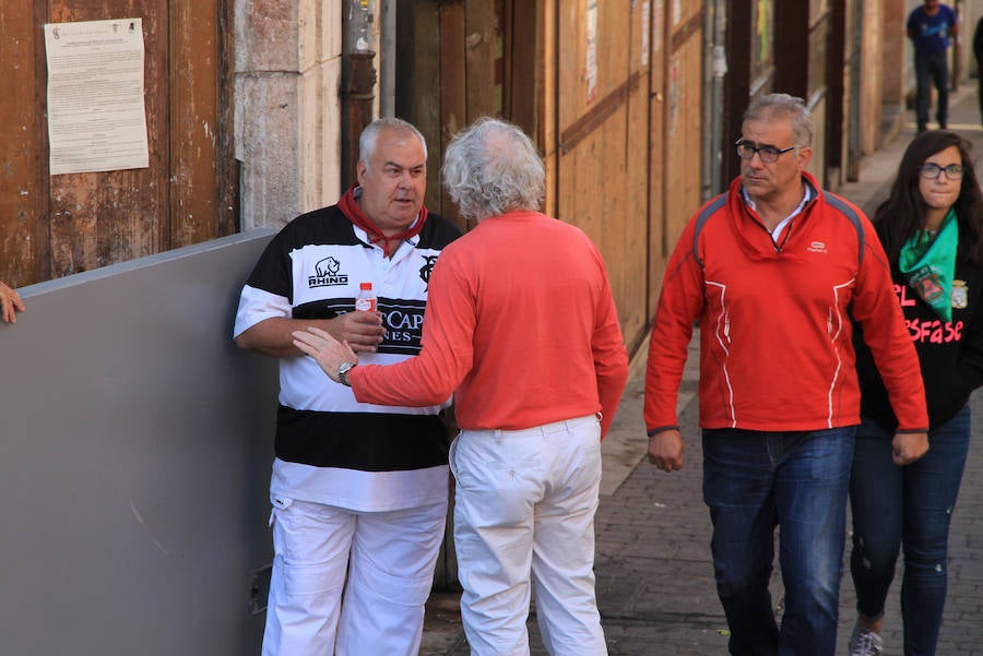 Quinto encierro en las fiestas de Cuéllar