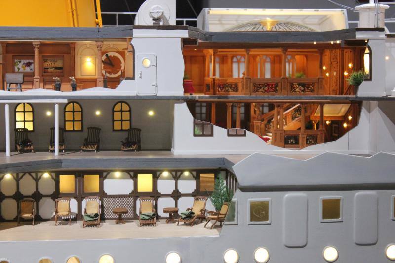 La exposición &#039;Titanic the reconstruction&#039; en León