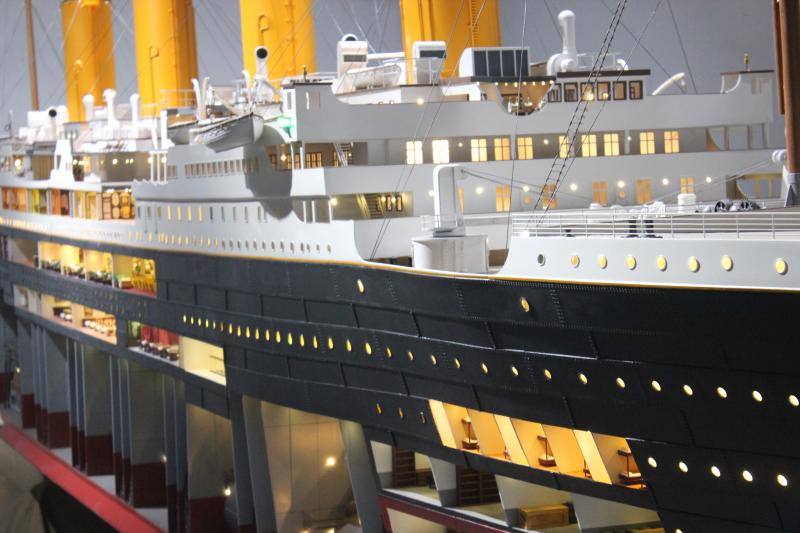 La exposición &#039;Titanic the reconstruction&#039; en León