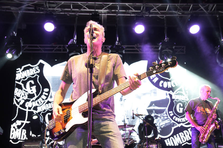 Concierto de Hombres G en las fiestas de Palencia