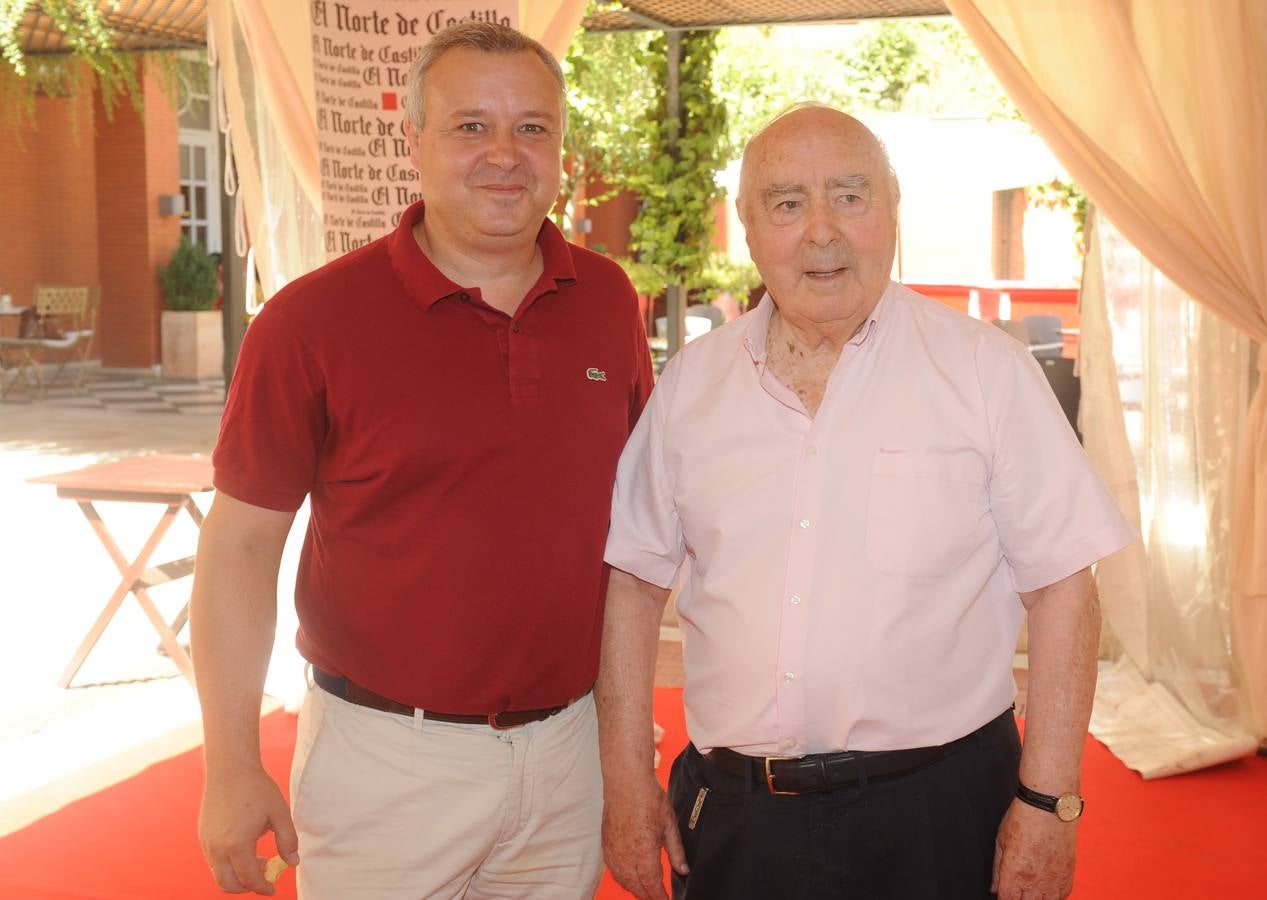 El abogado Pablo García Tejerina y su padre, Eugenio García del Pozo.