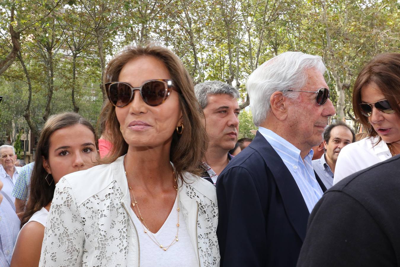 Isabel Preysler y Vargas LLosa.