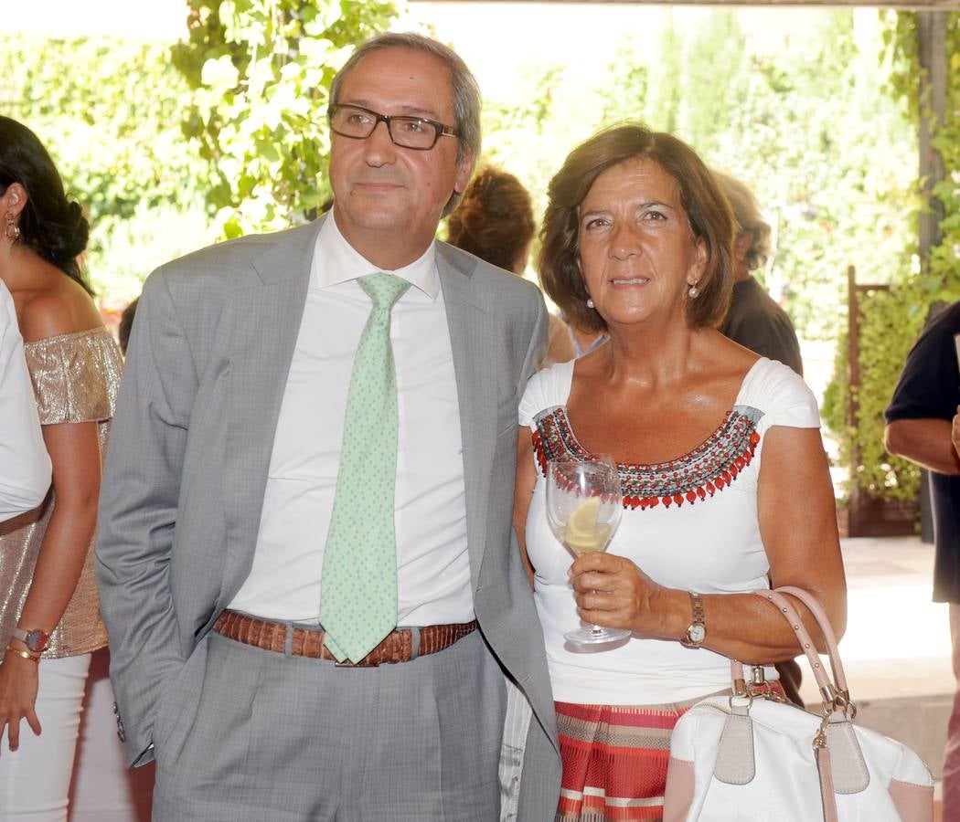 El abogado Pedro Roldán y Alicia Galván.