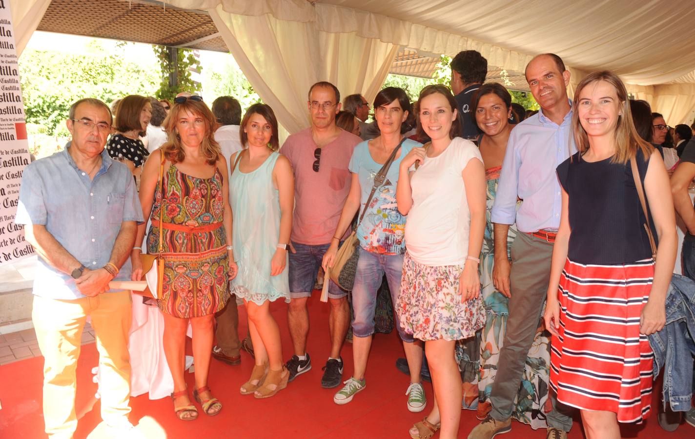El equipo de YRG. Roberto González, Charo Marcos, Mar Téllez, Pablo Castro, Ana Aparicio, María de Pablo, Patricia San José (El Norte), Javier Álvarez Guisasola y Marta Serna.