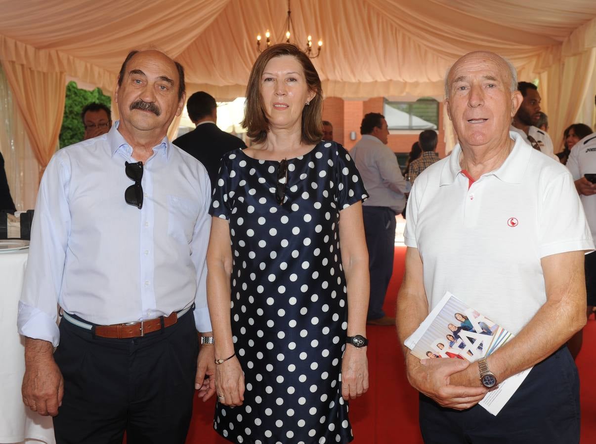 Víctor Manuel López (Federación de Vecinos Conde Ansúrez), María Ángeles Hernández y José María Alaejos (Las Fuentes de la Edad).