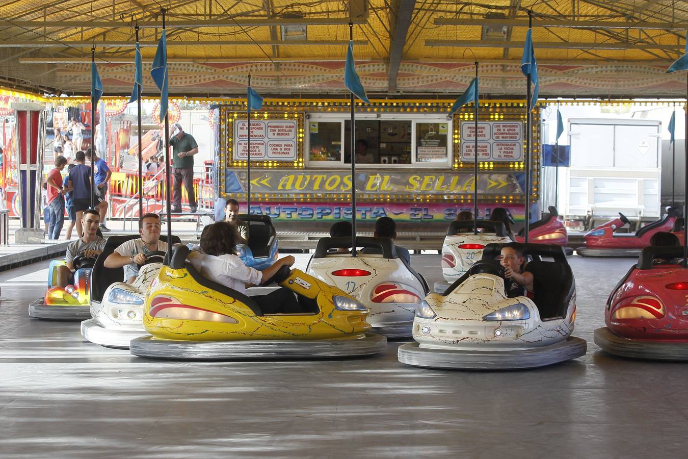 Diversión en el Real de la Feria