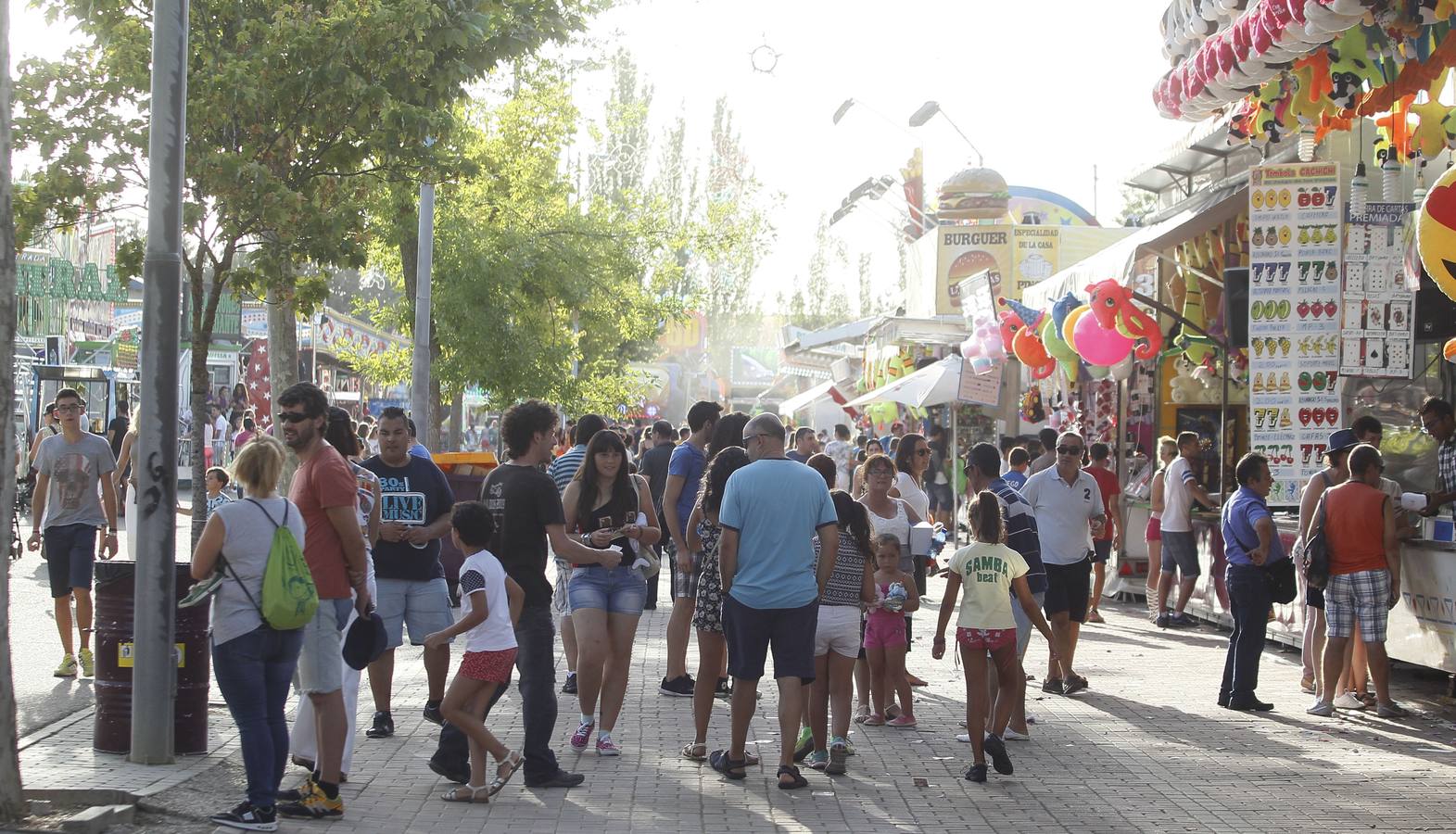 Diversión en el Real de la Feria