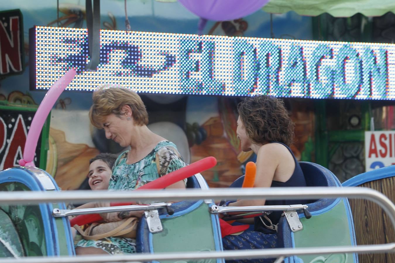 Diversión en el Real de la Feria