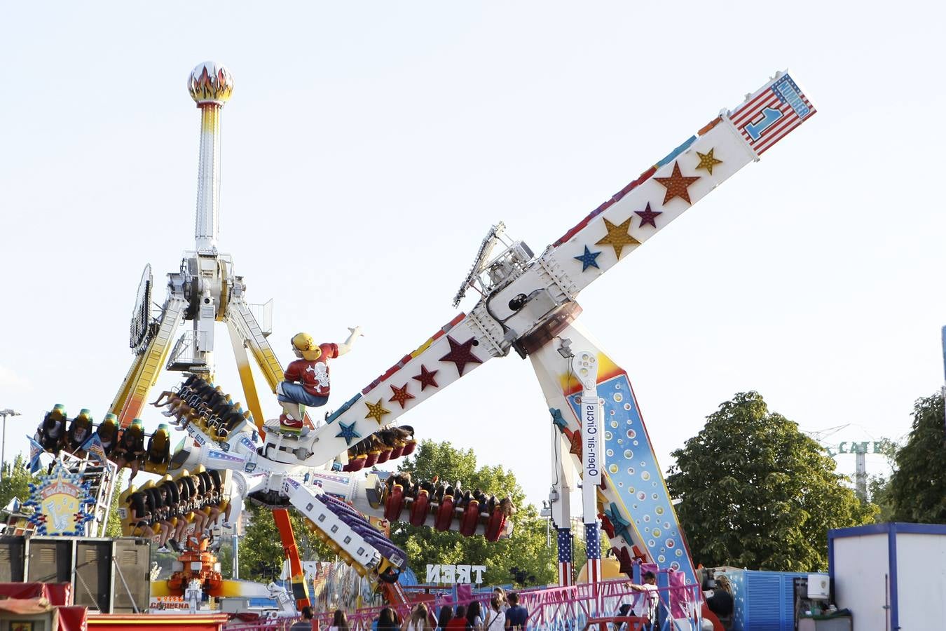 Diversión en el Real de la Feria