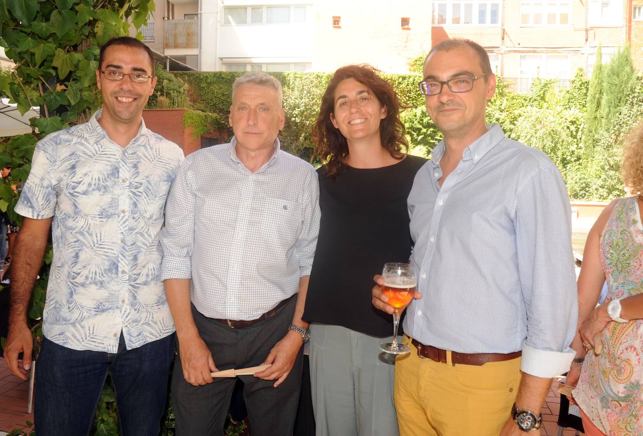 Diego Ortiz, Julio Abril, Inés Guerra y Arturo Vázquez, de Altia.