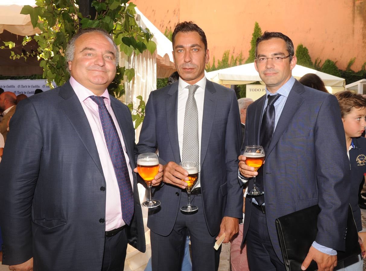 Juan José Barragán (Garrigues), Javier Meléndez (Patatas Meléndez) e Ignacio Villanueva (Garrigues).