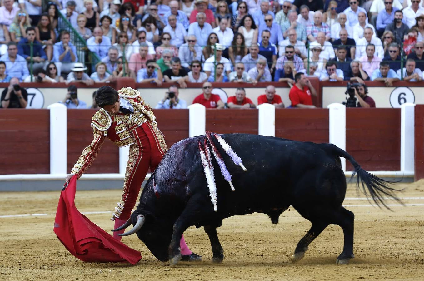 Corrida de toros en Valladolid con Morante de la Puebla, Sebastián Castella y López Simón