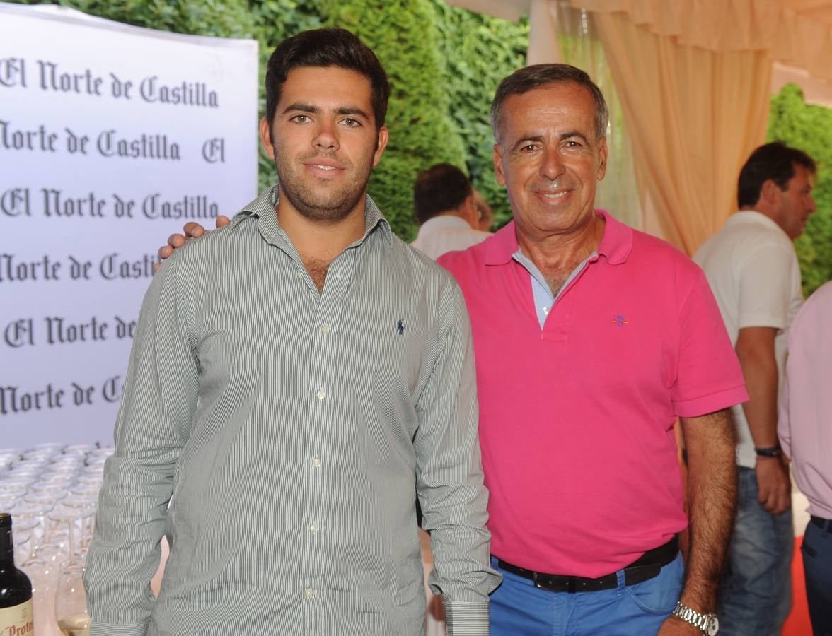 Jorge Moussallem y su padre, el doctor Asaf Moussallem.