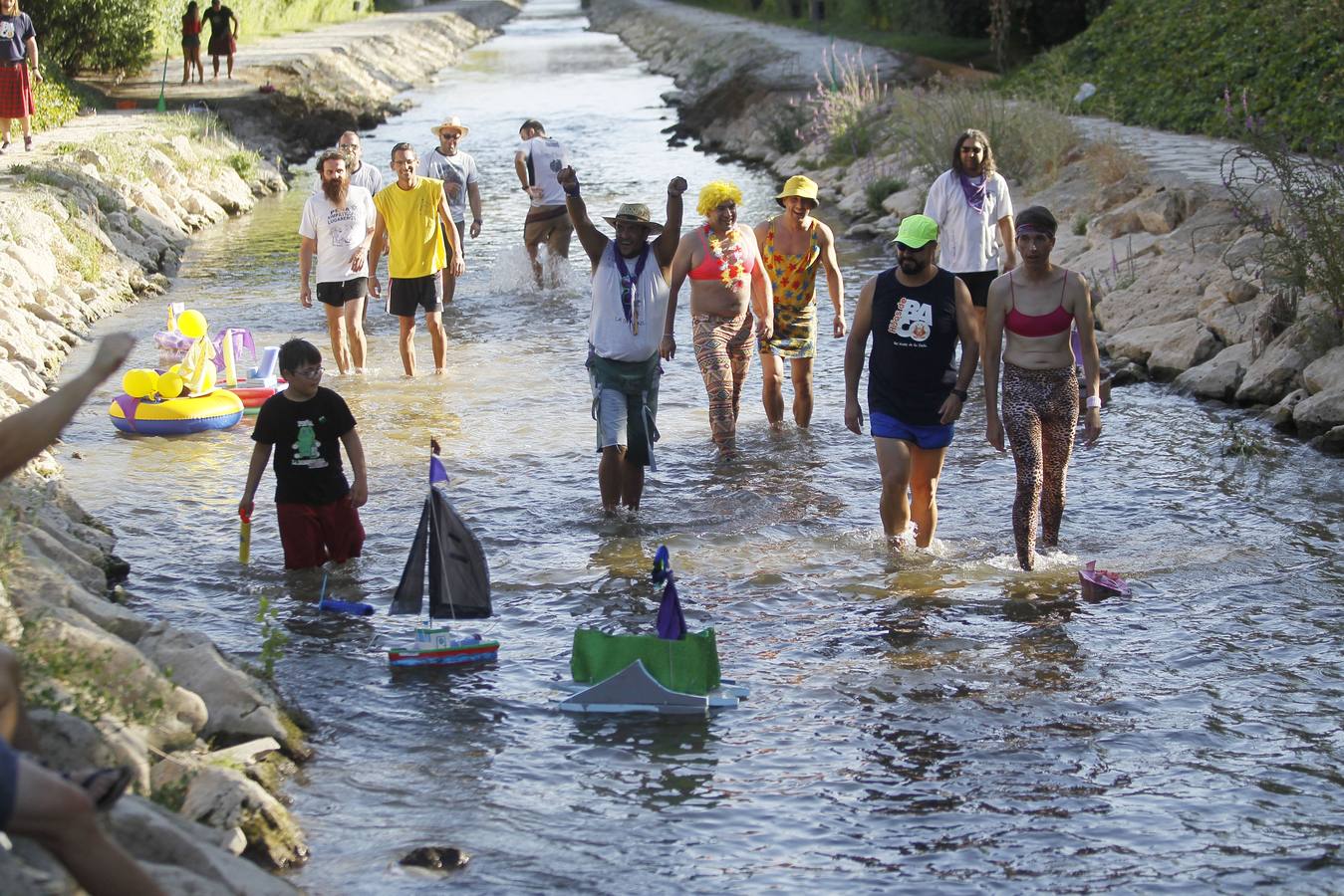 Descenso de embarcaciones por el Esgueva