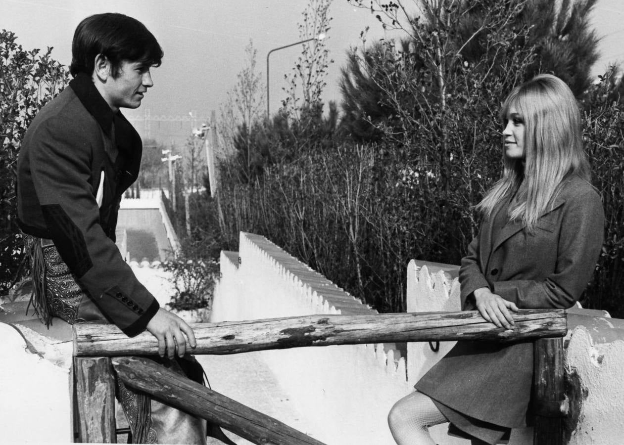 Con Marisol protagonizó la película 'Solos los dos' en 1968.