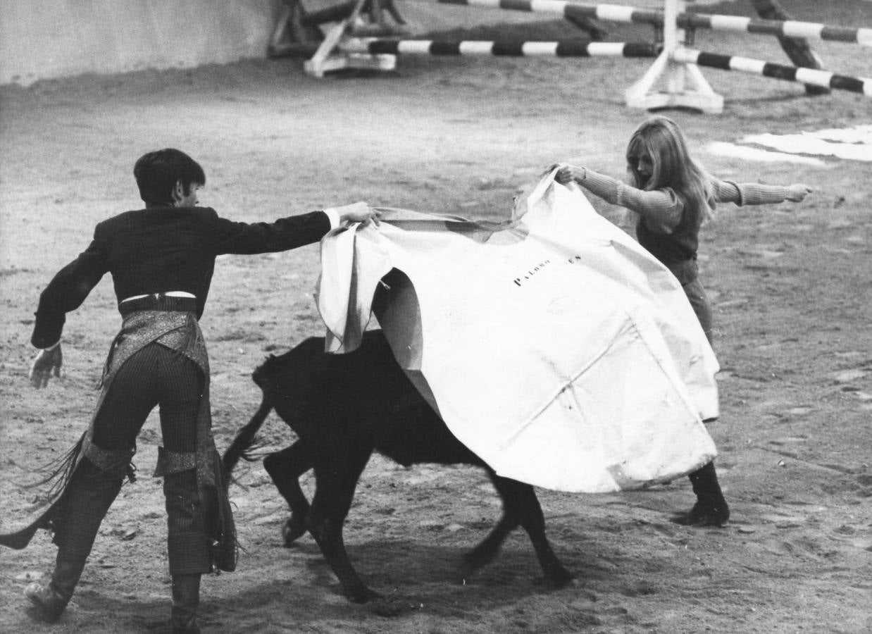 Con Marisol protagonizó la película 'Solos los dos' en 1968.