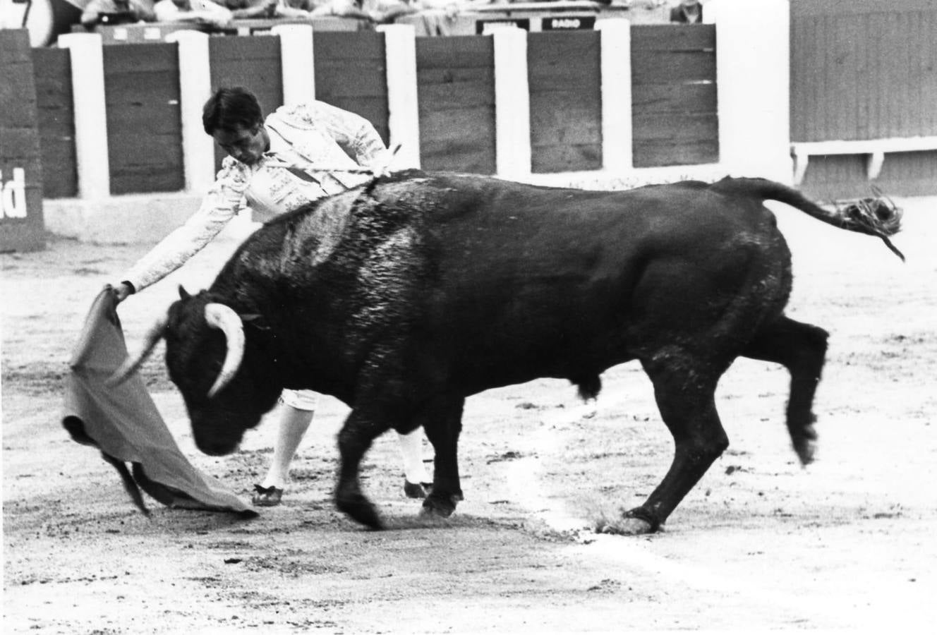1984. En la plaza de toros de Valladolid.