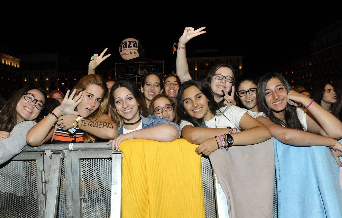 Concierto de Sweet California en la Plaza Mayor de Valladolid