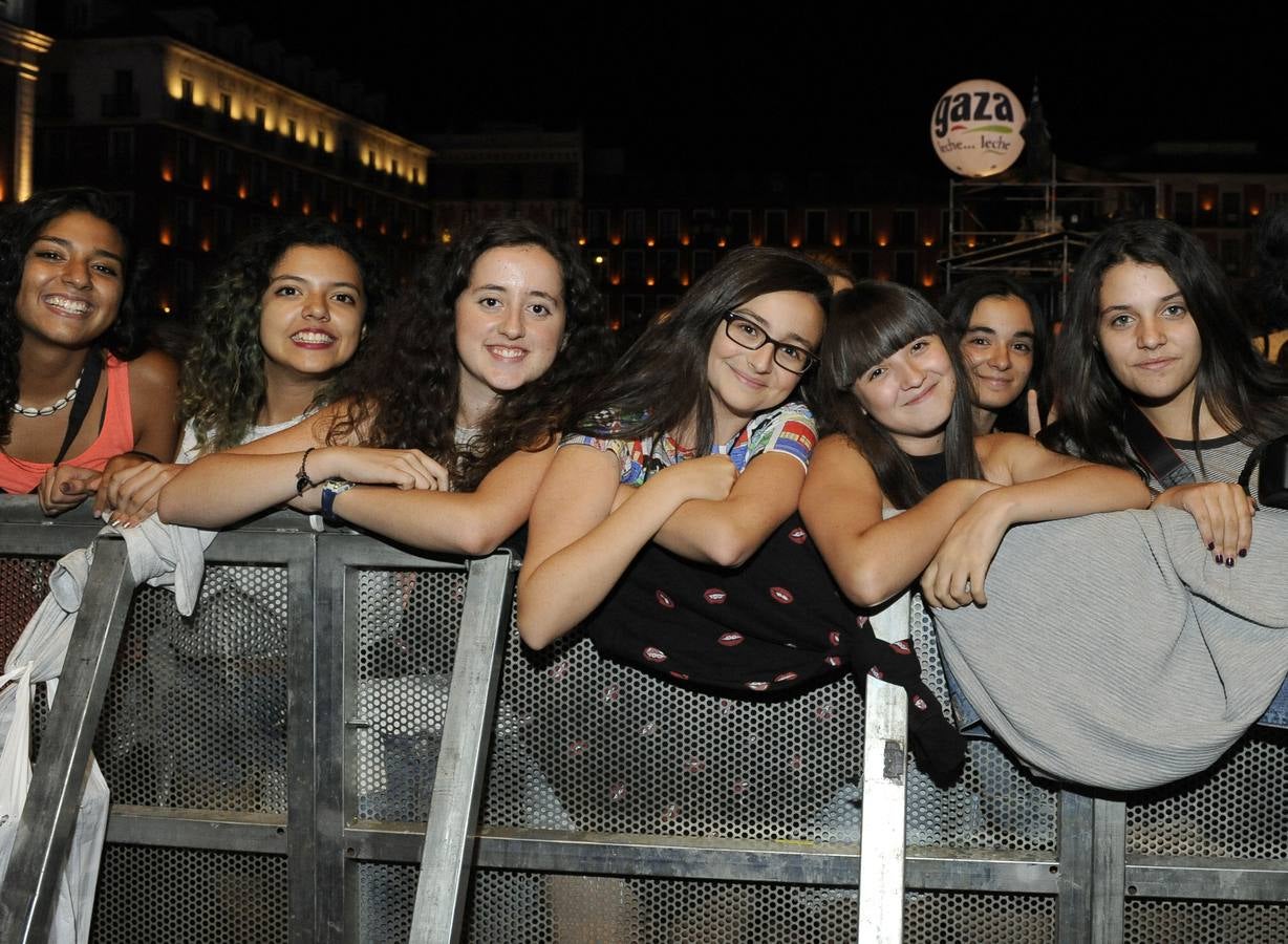 Concierto de Sweet California en la Plaza Mayor de Valladolid