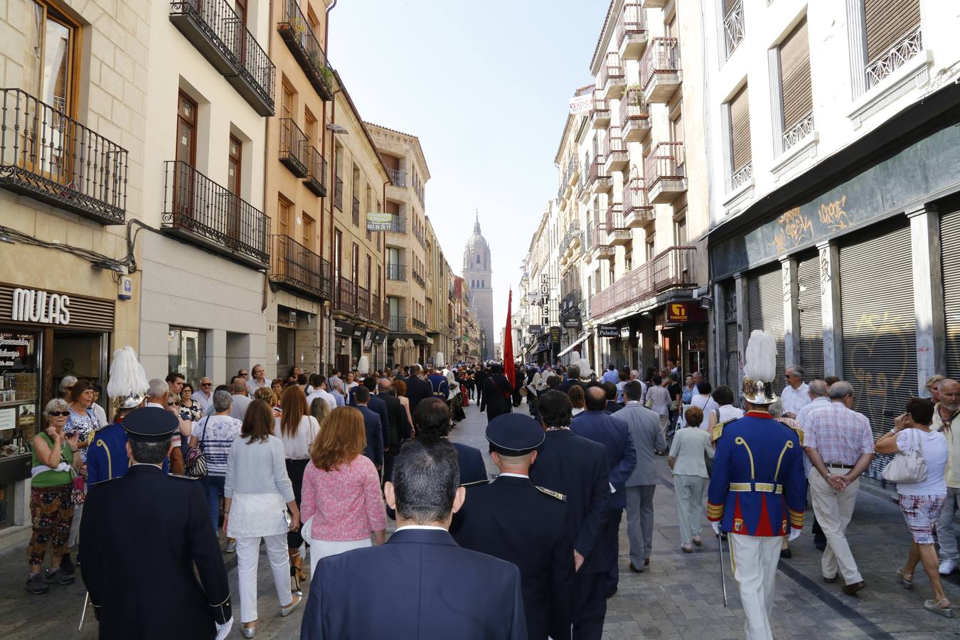 Misa y ofrenda a la Virgen de la Vega de Salamanca