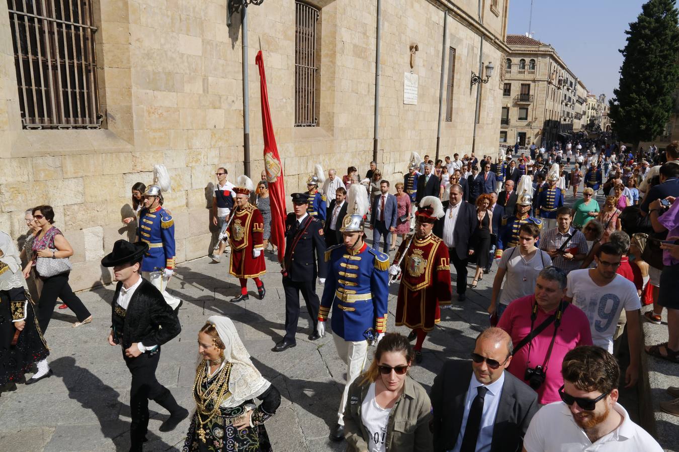 Misa y ofrenda a la Virgen de la Vega de Salamanca