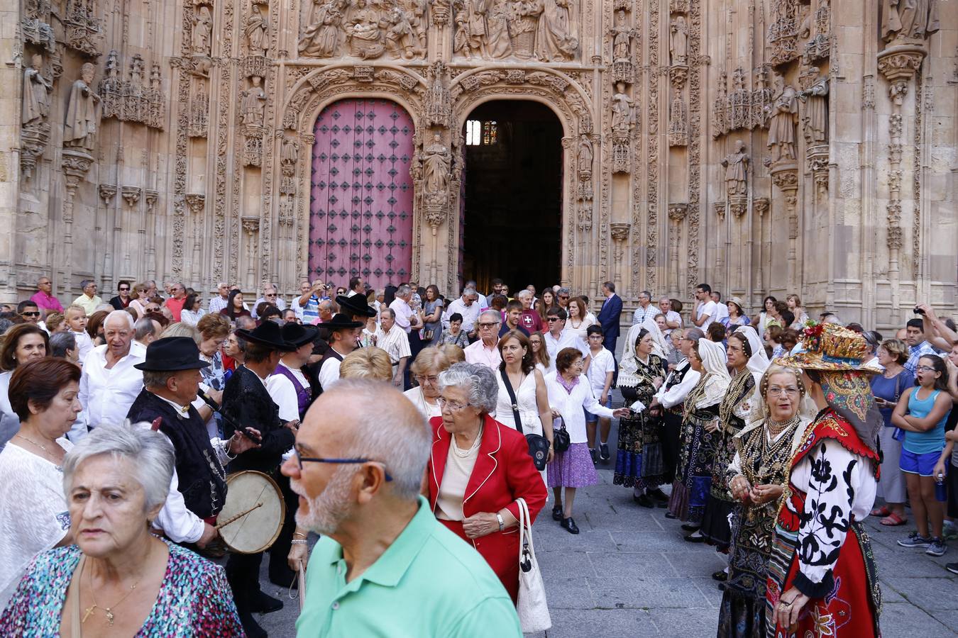 Misa y ofrenda a la Virgen de la Vega de Salamanca