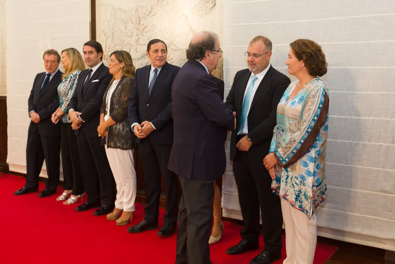 Toma de posesión de los nuevos cargos de la Junta de Castilla y León tras la dimisión de Rosa Valdeón