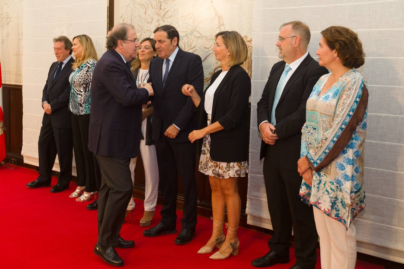 Toma de posesión de los nuevos cargos de la Junta de Castilla y León tras la dimisión de Rosa Valdeón