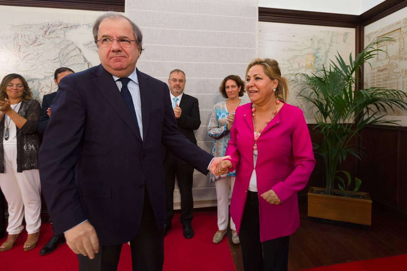 Toma de posesión de los nuevos cargos de la Junta de Castilla y León tras la dimisión de Rosa Valdeón