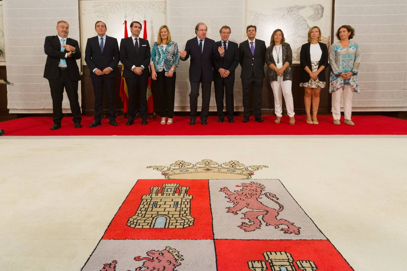 Toma de posesión de los nuevos cargos de la Junta de Castilla y León tras la dimisión de Rosa Valdeón