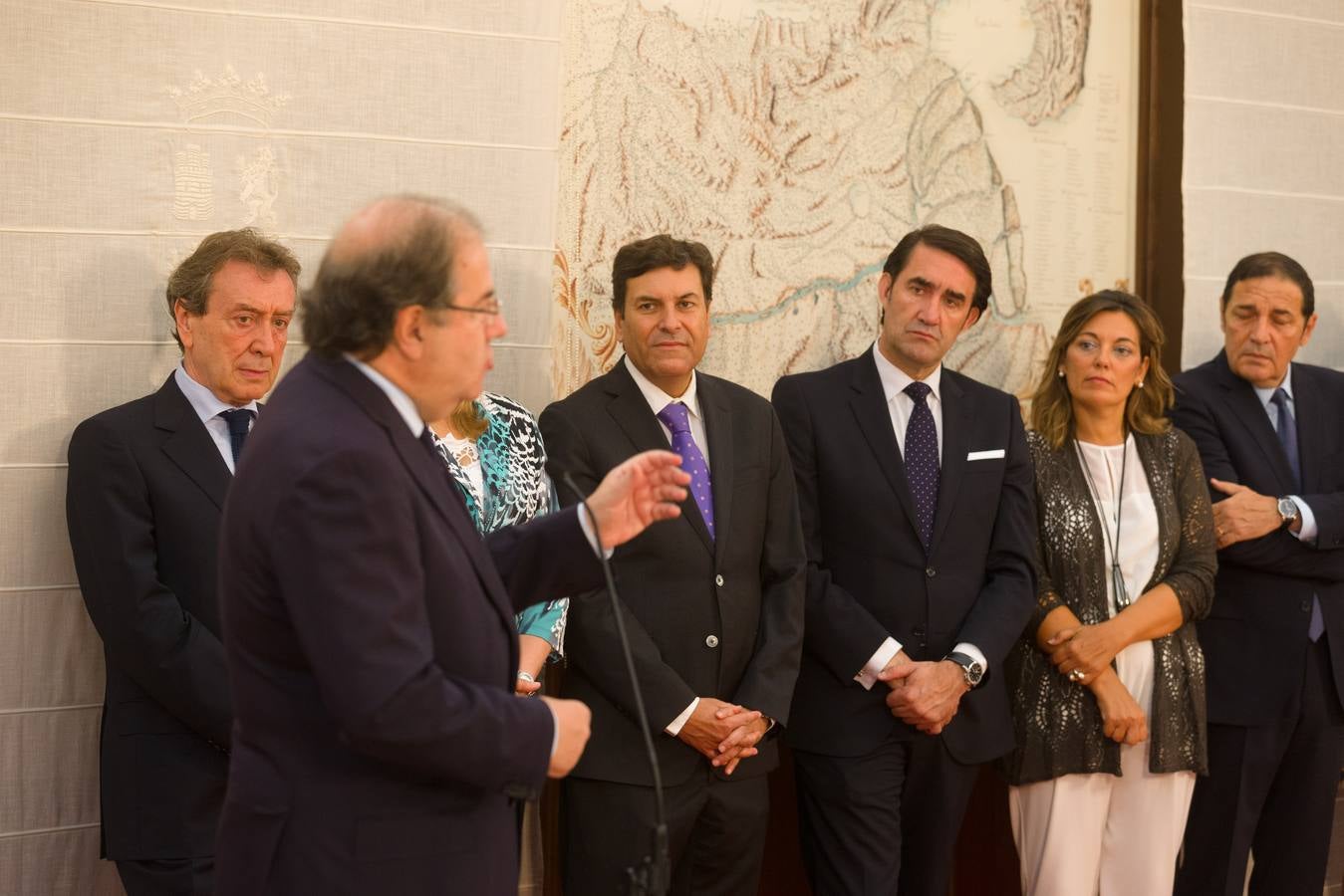 Toma de posesión de los nuevos cargos de la Junta de Castilla y León tras la dimisión de Rosa Valdeón