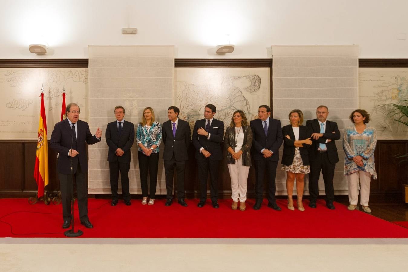 Toma de posesión de los nuevos cargos de la Junta de Castilla y León tras la dimisión de Rosa Valdeón