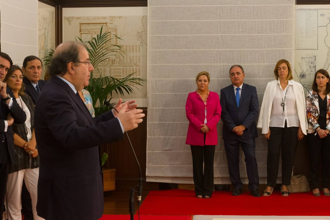 Toma de posesión de los nuevos cargos de la Junta de Castilla y León tras la dimisión de Rosa Valdeón