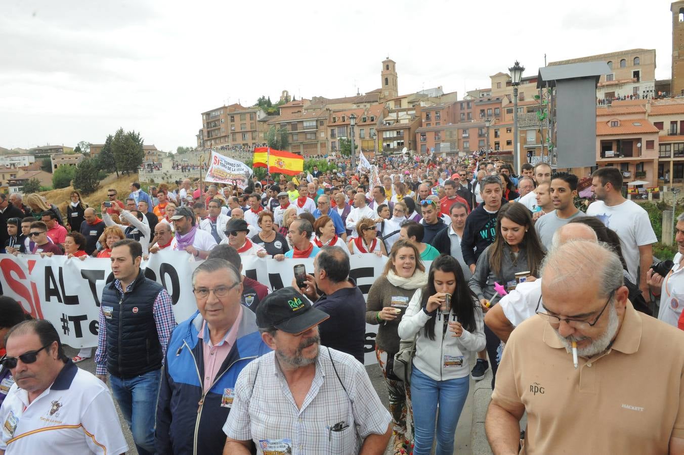 Tordesillas celebra su primer Toro de la Peña