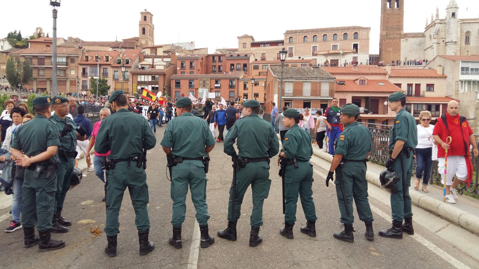 Expectación en Tordesillas en la celebración del primer Toro de la Peña