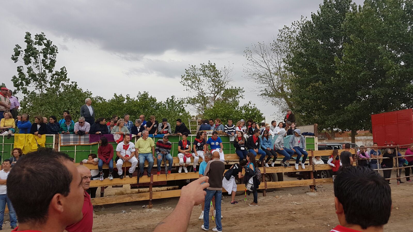 Expectación en Tordesillas en la celebración del primer Toro de la Peña