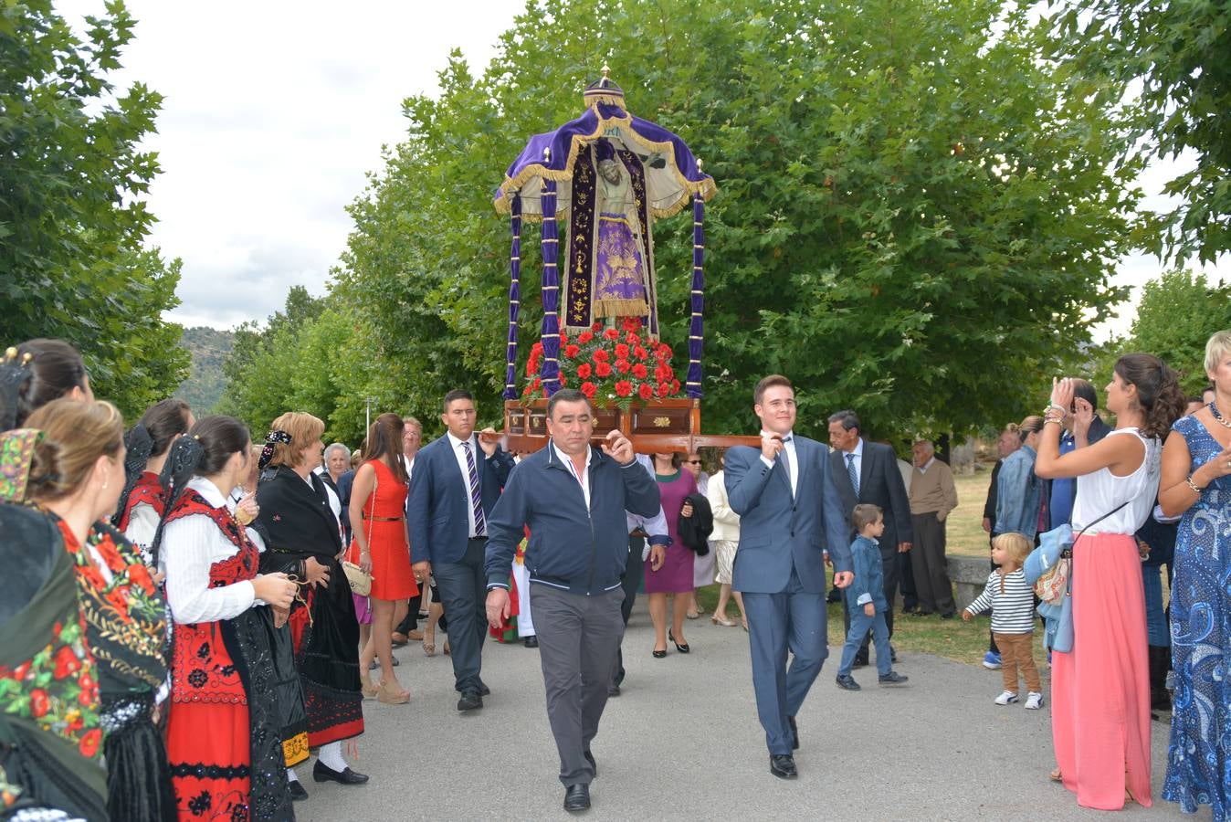 Fiestas del Santísimo Cristo de Valvanera en Sorihuela (Salamanca)