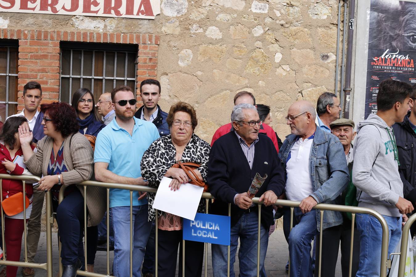 Morante de la Puebla, El Juli y Juan del Álamo, en la cuarta corrida de toros de la Feria de Salamanca