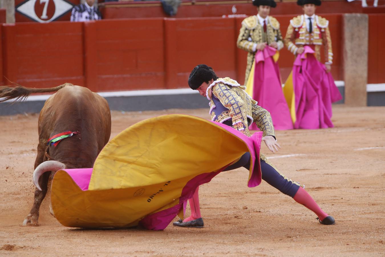 Morante de la Puebla, El Juli y Juan del Álamo, en la cuarta corrida de toros de la Feria de Salamanca