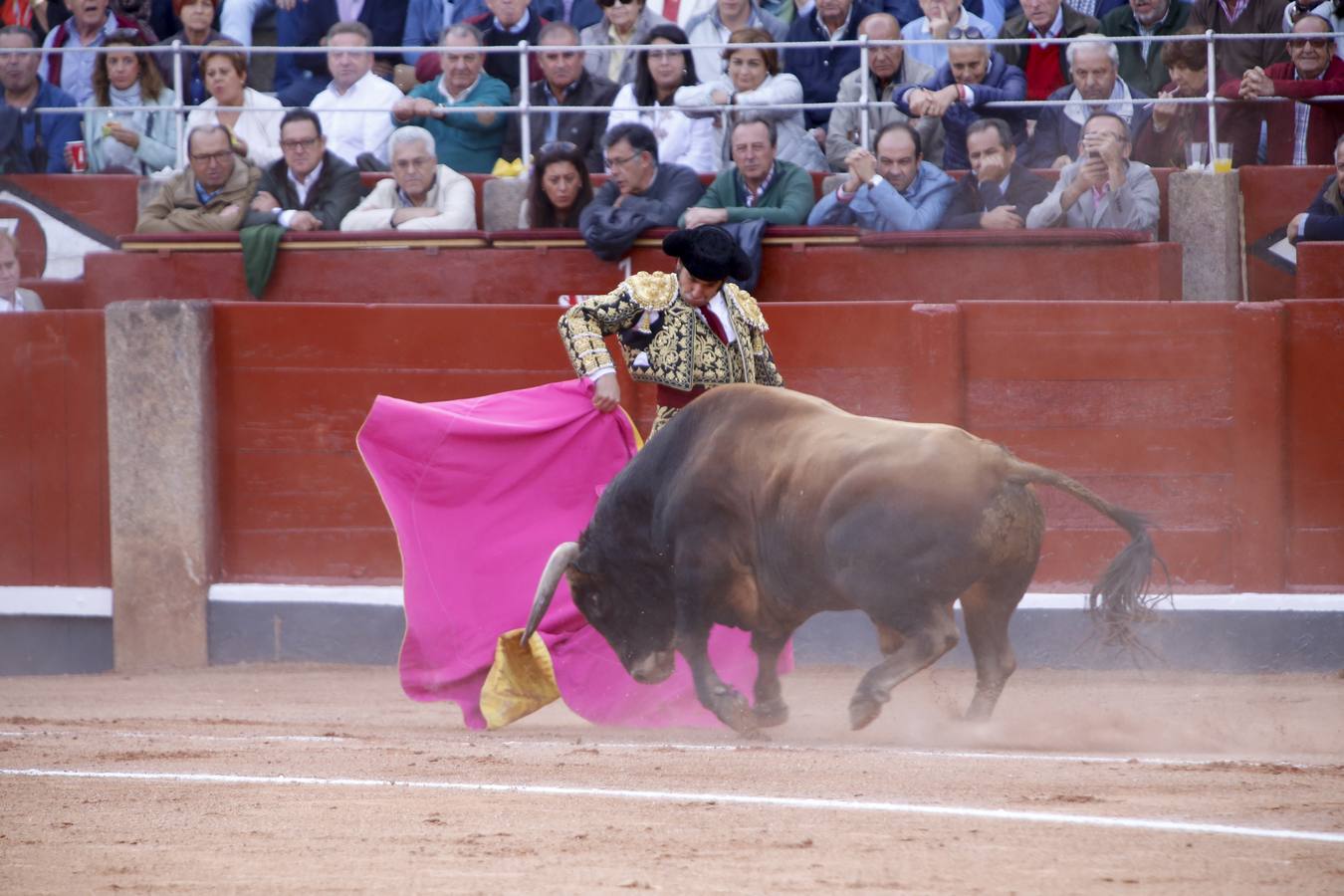 Morante de la Puebla, El Juli y Juan del Álamo, en la cuarta corrida de toros de la Feria de Salamanca