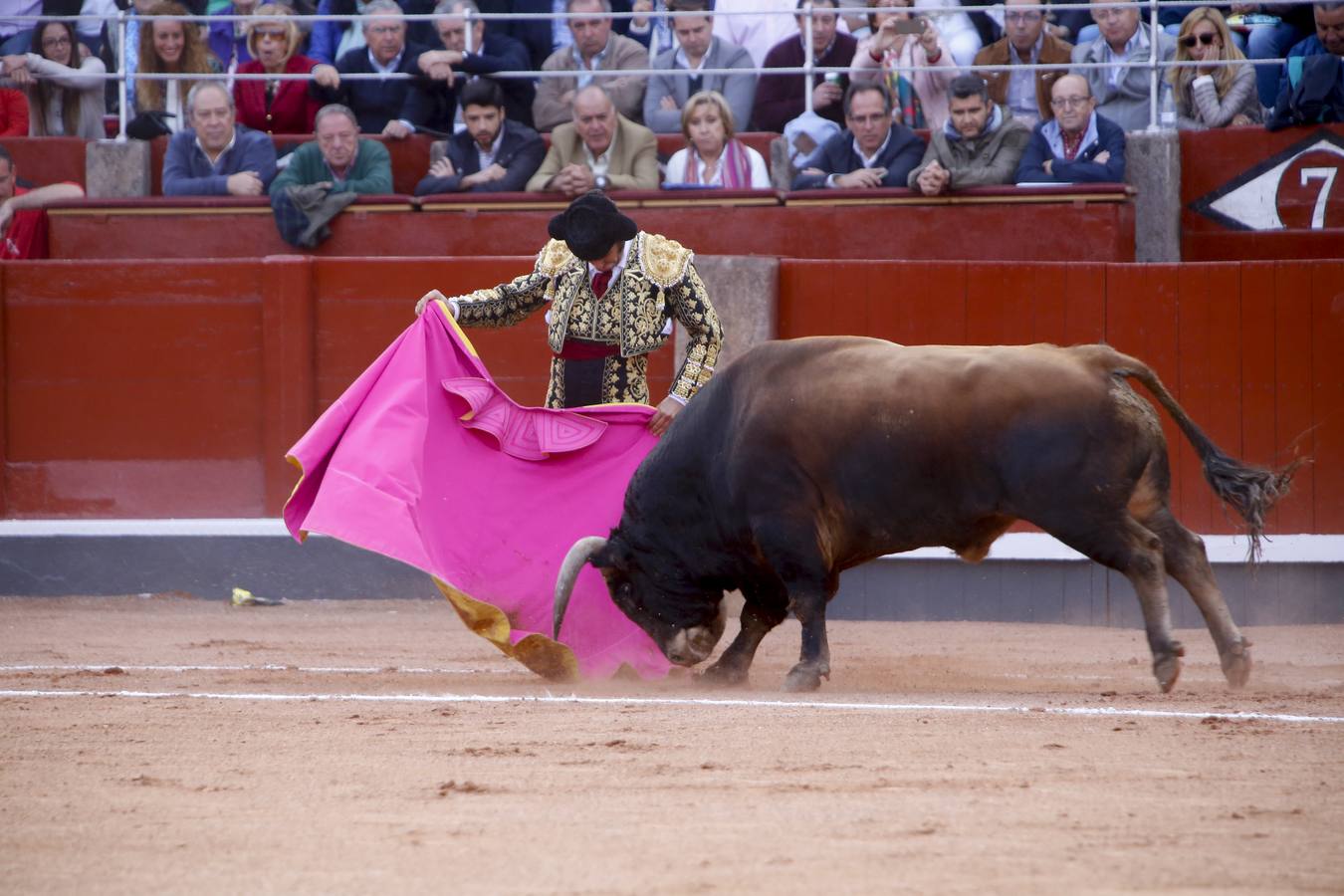 Morante de la Puebla, El Juli y Juan del Álamo, en la cuarta corrida de toros de la Feria de Salamanca