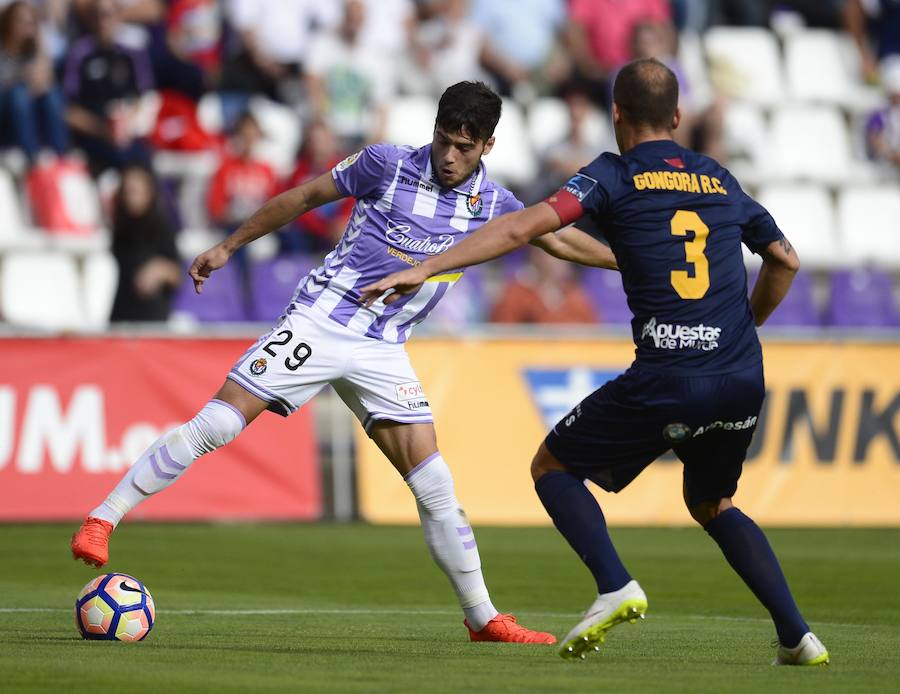 Partido del Real Valladolid contra el UCAM Murcia