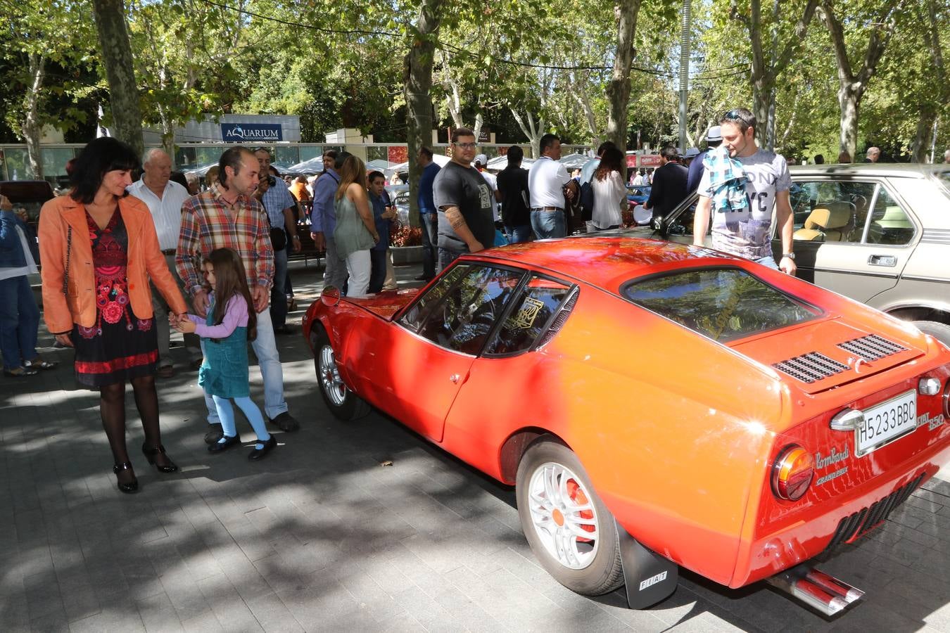 Público en la cuarta edición del Valladolid Motor Vintage (1/3)